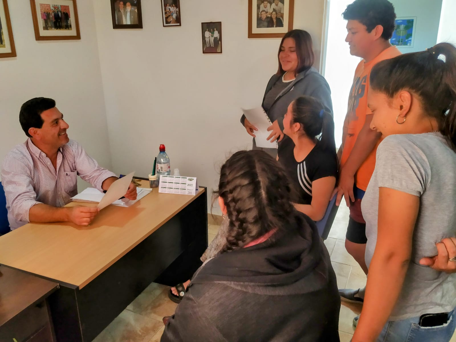 Dante Romero recibió a los chicos de la Promo 2022 del secundario…