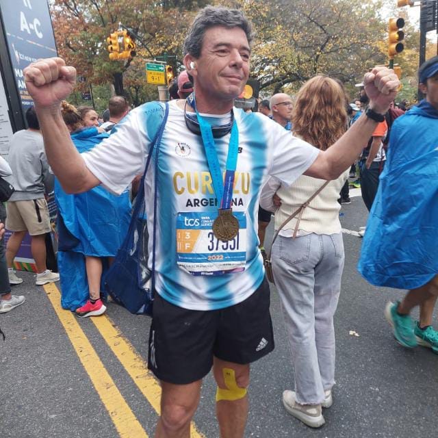 Un curuzucuateño corrió los 42 kilómetros de Nueva York